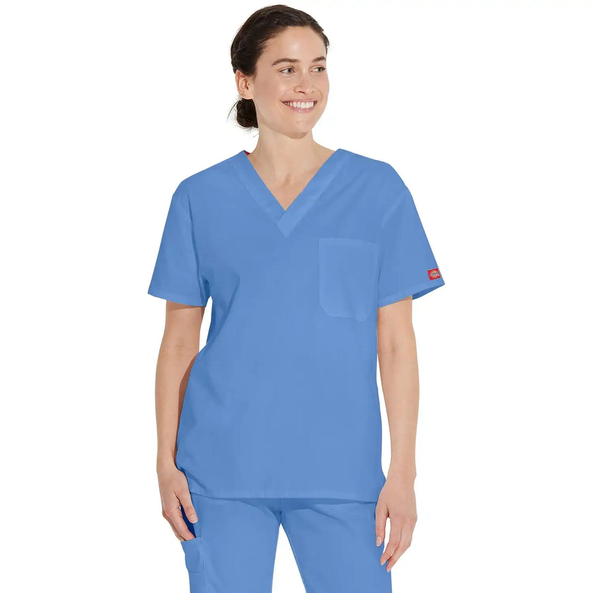 Unisex EDS Signature Tuckable V-Neck Scrub Top
