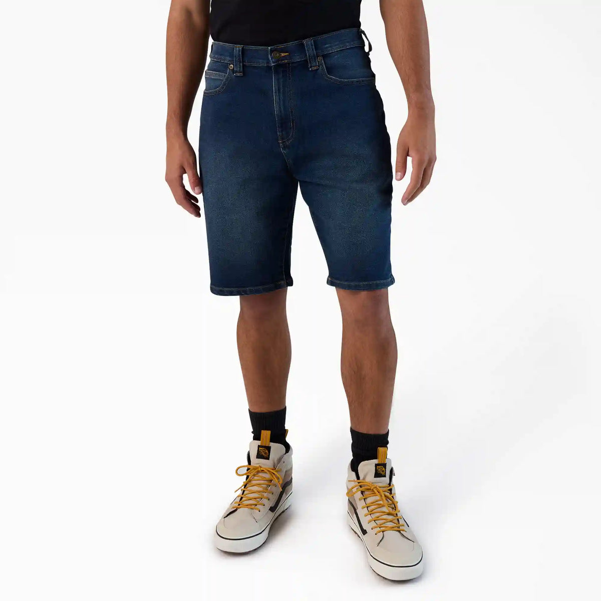 FLEX 5-Pocket Denim Shorts, 11"