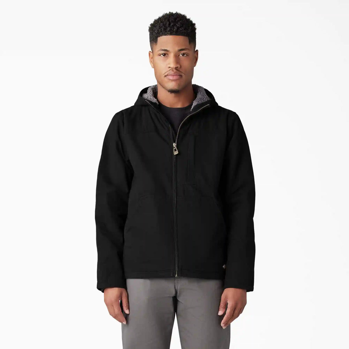 Duck Canvas High Pile Fleece Lined Jacket