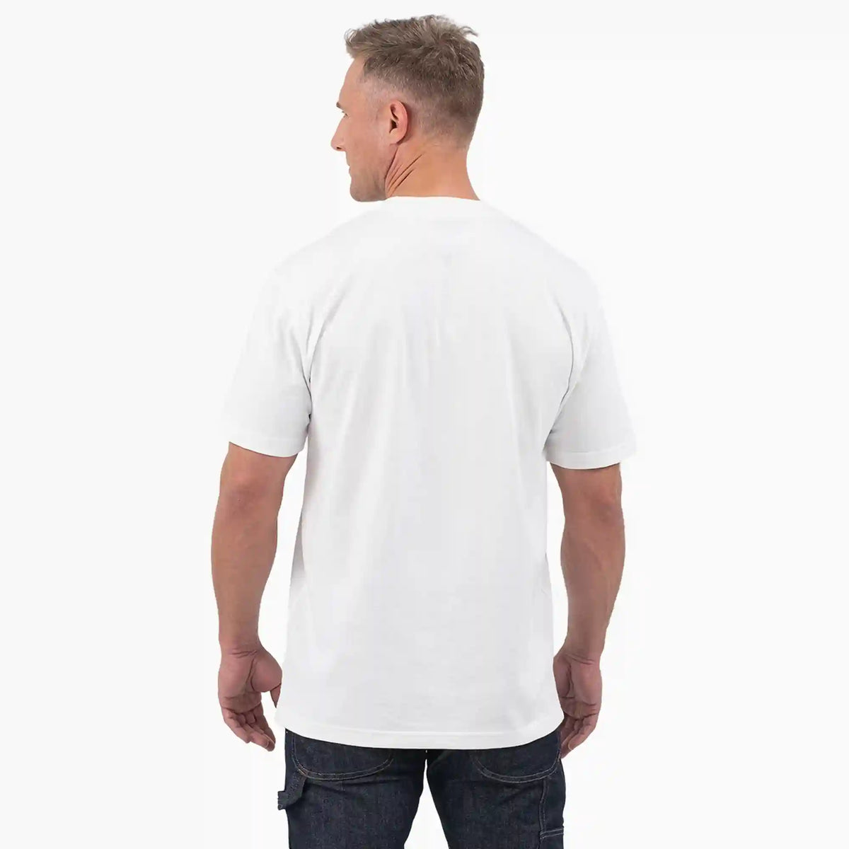 Short Sleeve Tri-Color Logo Graphic T-Shirt
