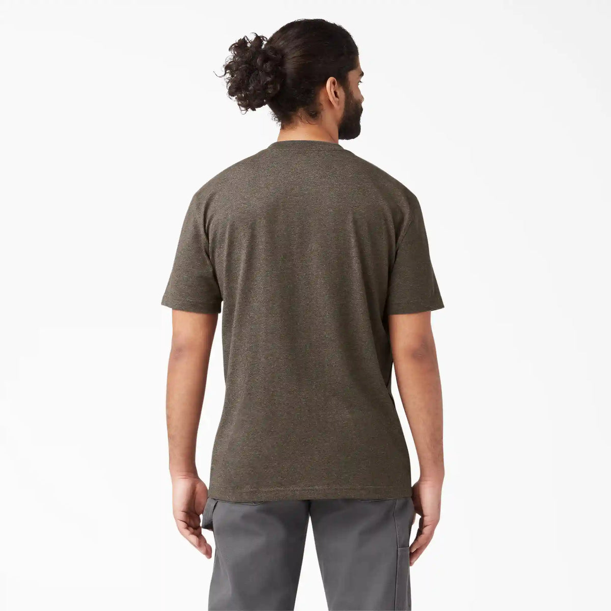 Heavyweight Heathered Short Sleeve Pocket T-Shirt